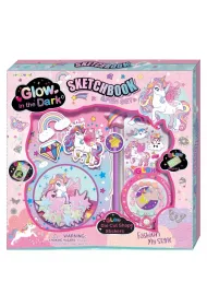 Pecoware Szkicownik Sketchbook z akcesoriami Jednoro�ec t�cza