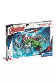 Puzzle 104 el. Super Kolor Marvel Avengers Clementoni