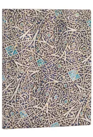 Paperblanks Moorish Mosaic Notes Granada Turquoise Flexi Ultra linia