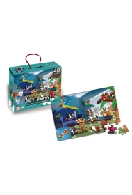 Puzzle 48 Jumbo Party Zwierz�t domowych Askato