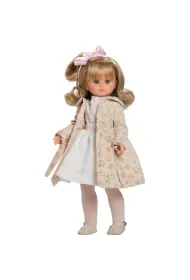 Lalka hiszpa�ska Fany w p�aszczyku stoj�ca 42cm Berbesa