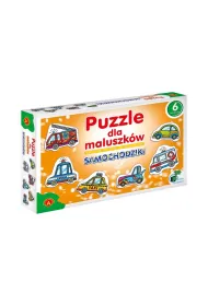 Puzzle dla maluszk�w 6 el. Samochodziki Alexander