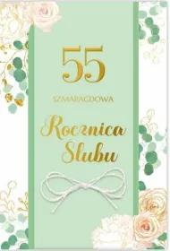 Karnet 55 Rocznica �lubu B6 LUX