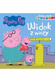 Widok z wie�y. �winka Peppa. Ksi��ka z filmem
