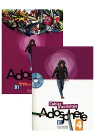 Adosphere 4. Podr�cznik i zeszyt �wicze� do j�zyka francuskiego + CD