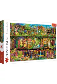Puzzle 1500 el. Ba�niowa biblioteczka Trefl