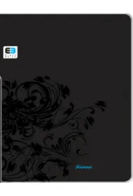 Interdruk Brulion A5 96kartek Black and Blue. Oprawa p�twarda