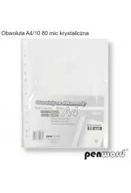 Penword Obwoluta A4 krystaliczna 80 mic 10 szt.
