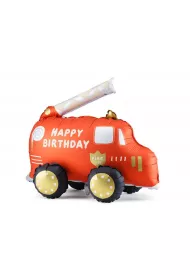 PartyDeco Balon foliowy W�z stra�acki mix 67x53cm