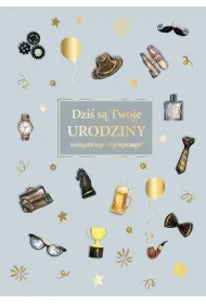 Armin Style KARNET URODZINY B6 Z KOP AS GM-1282 FOL