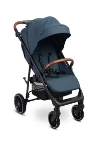Caretero W�zek spacerowy Elma jeansy niebieski