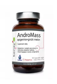 Kenay AndroMass - Apigenina + Gorzki melon suplement diety 60 kaps.
