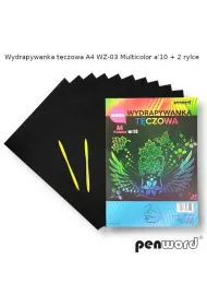 Polsirhurt Wydrapywanka t�czowa A4 multicolor WZ-03
