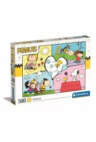 Puzzle 500 el. Peanuts Clementoni