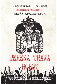 Teresa, trawa, robot