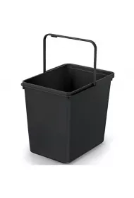 Prosperplast Keden kosz na mieci systema basica - czarny recykling 23 l