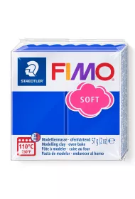 Staedtler Masa plastyczna termoutwardzalna Soft, niebieska, 57g, kostka