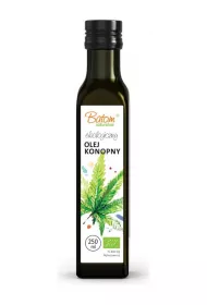 Batom Olej konopny toczony na zimno 250 ml Bio