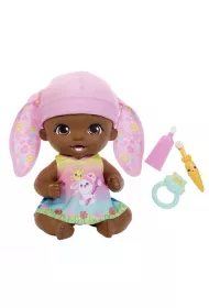 My Garden Baby Bobasek-Krliczek Myjemy zbki Lalka rowa HGC11 Mattel