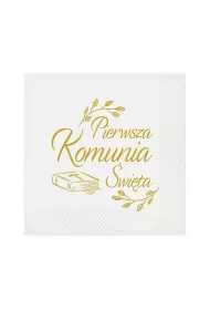 Godan Serwetki Pierwsza Komunia Biblia 33 x 33 cm