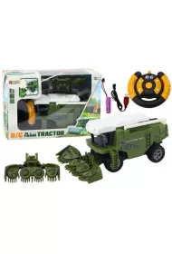 Kombajn RC zielony LeanToys