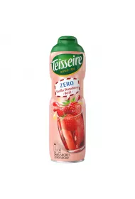 Teisseire Syrop KIDS Wanilia i Truskawka ZERO 600 ml