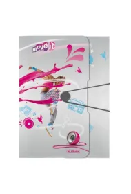 Herlitz Teczka rysunkowa A4 PP z gumk� Move It Pink