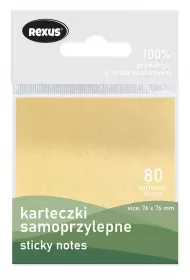 Beniamin Karteczki samoprzylepne  Eco 76x76 mm 80 szt.