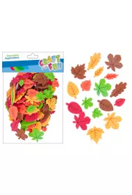 Craft with Fun Ozdoba samoprzylepna li�� jesie� 180 szt.