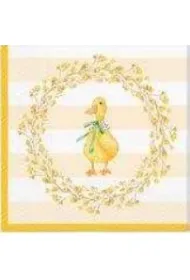 Paw Serwetka Lunch Decor Duck with Wreath 33x33 20szt./op.
