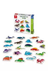 Magnetyczne drewniane magnesy Dinozaury Dal Negro