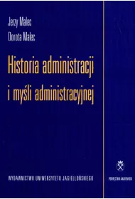 Historia administracji i my�li administracyjnej