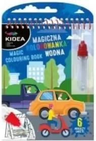 Magiczna wielorazowa kolorowanka wodna Pojazdy
