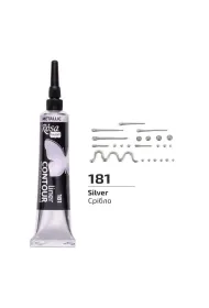Rosa Farba akrylowa konturowa universal silver 20ml