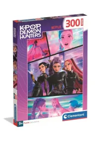 Puzzle 300 element�w Kpop Demon Hunters CLEMENTONI 21760  CLM