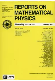 Reports on Mathematical Physics 79/1 2017