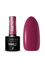 Claresa Soak Off UV/LED Pink lakier hybrydowy 542 5 g