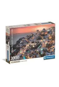 Puzzle 1000 el. Shades Of Santorini Clementoni