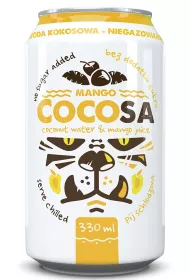 Cocosa Woda kokosowa niegazowana z sokiem z mango 330 ml