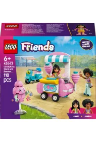 LEGO Friends Stoisko z wat cukrow i skuter 42643