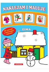 Zima. Naklejam i maluj�