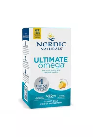 Nordic Naturals Ultimate Omega 1280 mg Lemon Suplement diety 60 kaps.