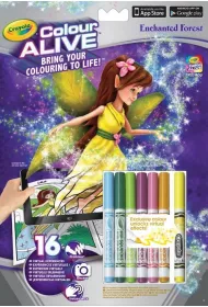 Colour Alive Zaczarowany las (ksi��ka + flamastry) * Crayola