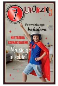 AbCard Kartka okoliczno�ciowa Urodziny 7 ch�opiec