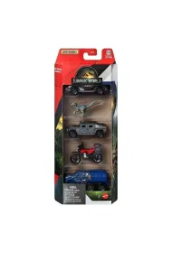 Matchbox Jurassic World Samochody i dinozaur MIX Mattel