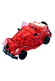 Puzzle 3D 53 el. Crystal Automobil czerwony Bard Centrum Gier