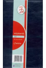 Antra Wizytownik 96 trzyklatkowy granatowy