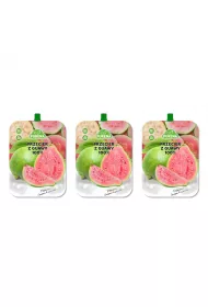 Purena Pulpa przecier z guawy 100% zestaw 3 x 250 g