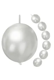 Balony per�owe z ��cznikiem 10 szt