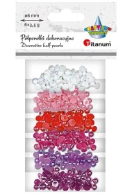 Titanum Koraliki plastikowe po��wki kuli 6x3,5g